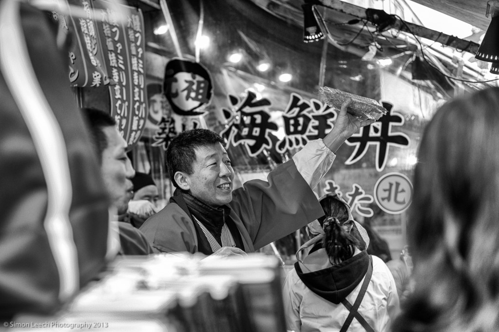 Tsukiji Market Trader